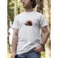 Męski t-shirt Psioszulka - Beagle - portret