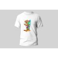 Męski t-shirt Psioszulka - windsurfingowy pies