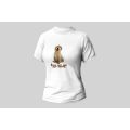 Damski t-shirt Psioszulka - golden retriever - Życie bez psa jest nudne